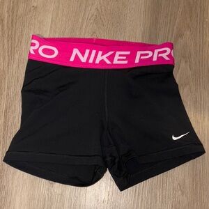 Nike Women's Pro Black Shorts